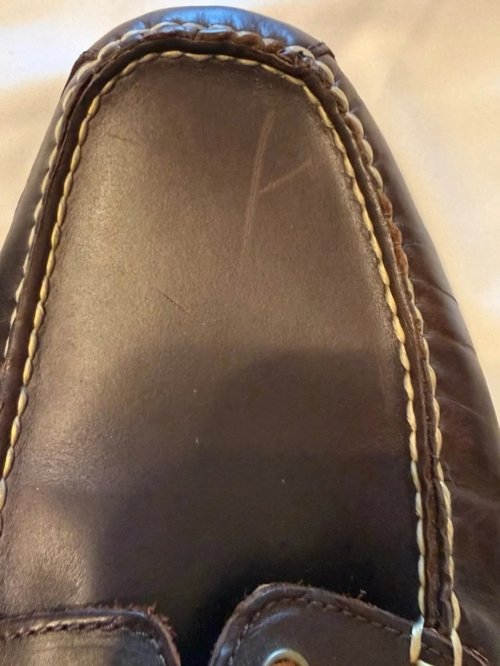 EUC Polo Ralph Lauren Roderick Driver Slip On Loafer Size 12 Authentic  Brown